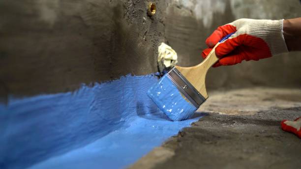 SJ Waterproofing Pros commercial waterproofing team near Brielle, NJ